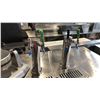 Image 2 : ARTOSA 58" X 27" 42" DUAL TAP BEVERAGE STATION