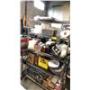 Image 1 : 6' METRO RACK WITH CONTENTS