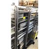 Image 2 : 6' PROOFING RACK WITH CONTENTS