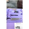Image 2 : ALLERGEN SAF-T-ZONE SYSTEM 3 PIECE COOKING UTENSIL SET WITH CUTTING BOARD AND PURPLE HARD CASE