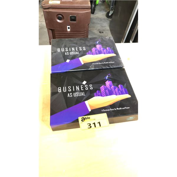 2 JEEBSY GAMES BUSINESS AS USUAL BOARD GAMES