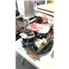 Image 2 : DW-1A HEAT LAMP, NINJA PROFESSIONAL BLENDER, DART BOARD, WITH MISC ITEMS