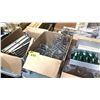 Image 1 : TABASCO CONDIMENT CADDIES, SOMERSBY PITCHERS AND SUNGLASSES, BOX OF MISC PARTS