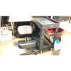 Image 2 : 2 OFFICE DESKS, BLACK PLASTIC MOBILE CART, MISC DECOR AND MORE