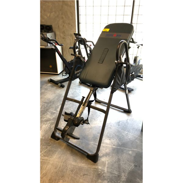 IRONMAN LENGTH ADJUSTABLE INVERSION TABLE WITH MEMORY FOAM