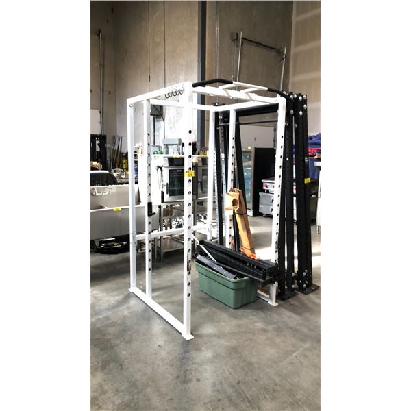 LARGE WHITE SQUAT RACK