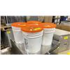 Image 1 : 4- 20LB PAILS OF BARRY CALLEBAUT BELGIAN MILK CHOCOLATE