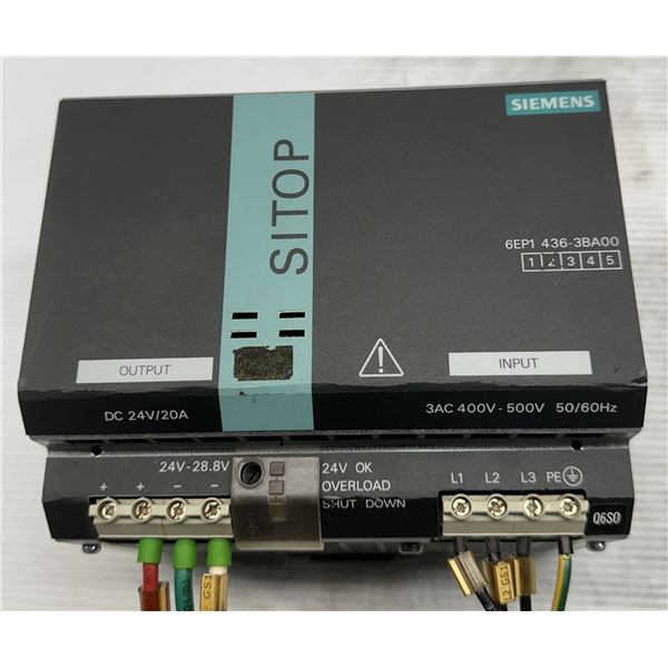 Siemens #6EP1436-3BA00 Power Supply