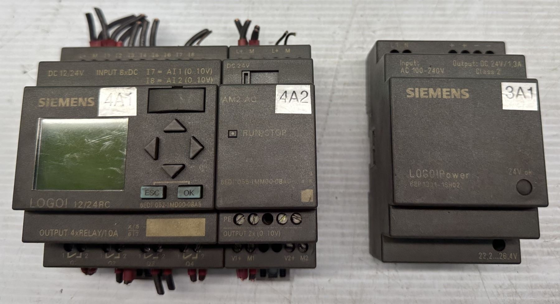 Lot of (2) Misc. Siemens Modules