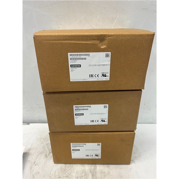 (3) Siemens #6FB1203-0AT12-7DA1 SIDOOR MED280 N