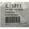 Image 3 : (2) IFM #E11311 Connecting Cables