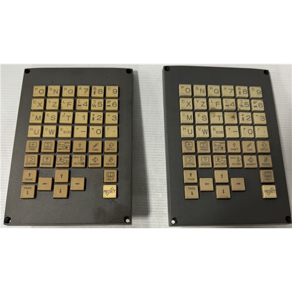 Lot of (2) Fanuc #A02B-0303-C120#T & #A02B-0323-C120#T MDI Units