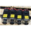 Image 2 : (4) Fanuc #A06B-0215-B605#S000 Motors w/ #A860-2010-T341 Pulse Coders
