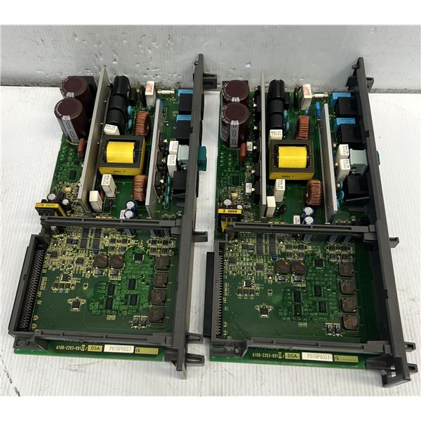 (2) Fanuc #A16B-2203-0910/05A Circuit Boards