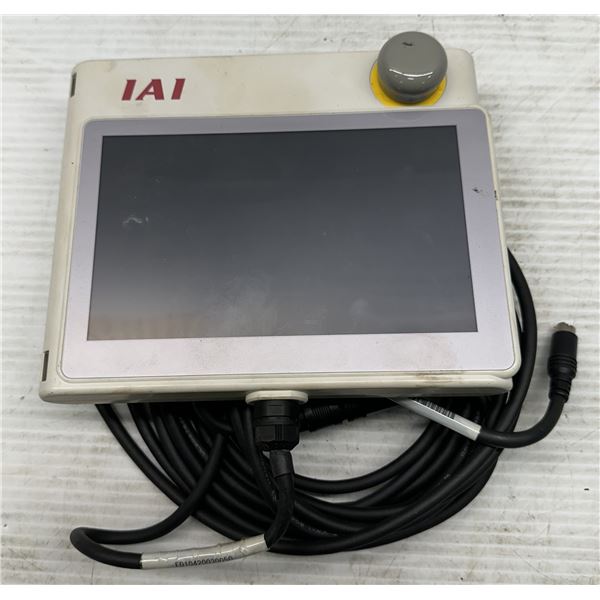 IAI Corporation #TB-02-C-ENG Touch Panel Teaching Pendant w/#CB-TB-C002 Cable