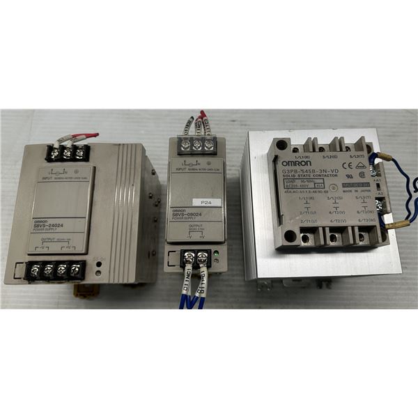 Lot of (3) Misc. Omron Items