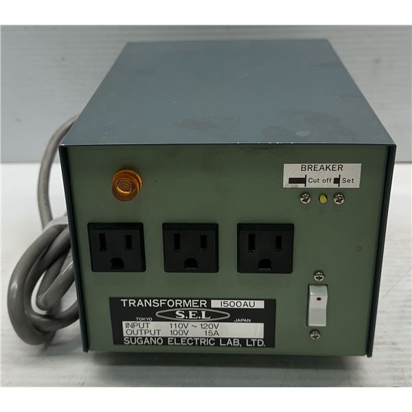 S.E.L #1500AU Transformer
