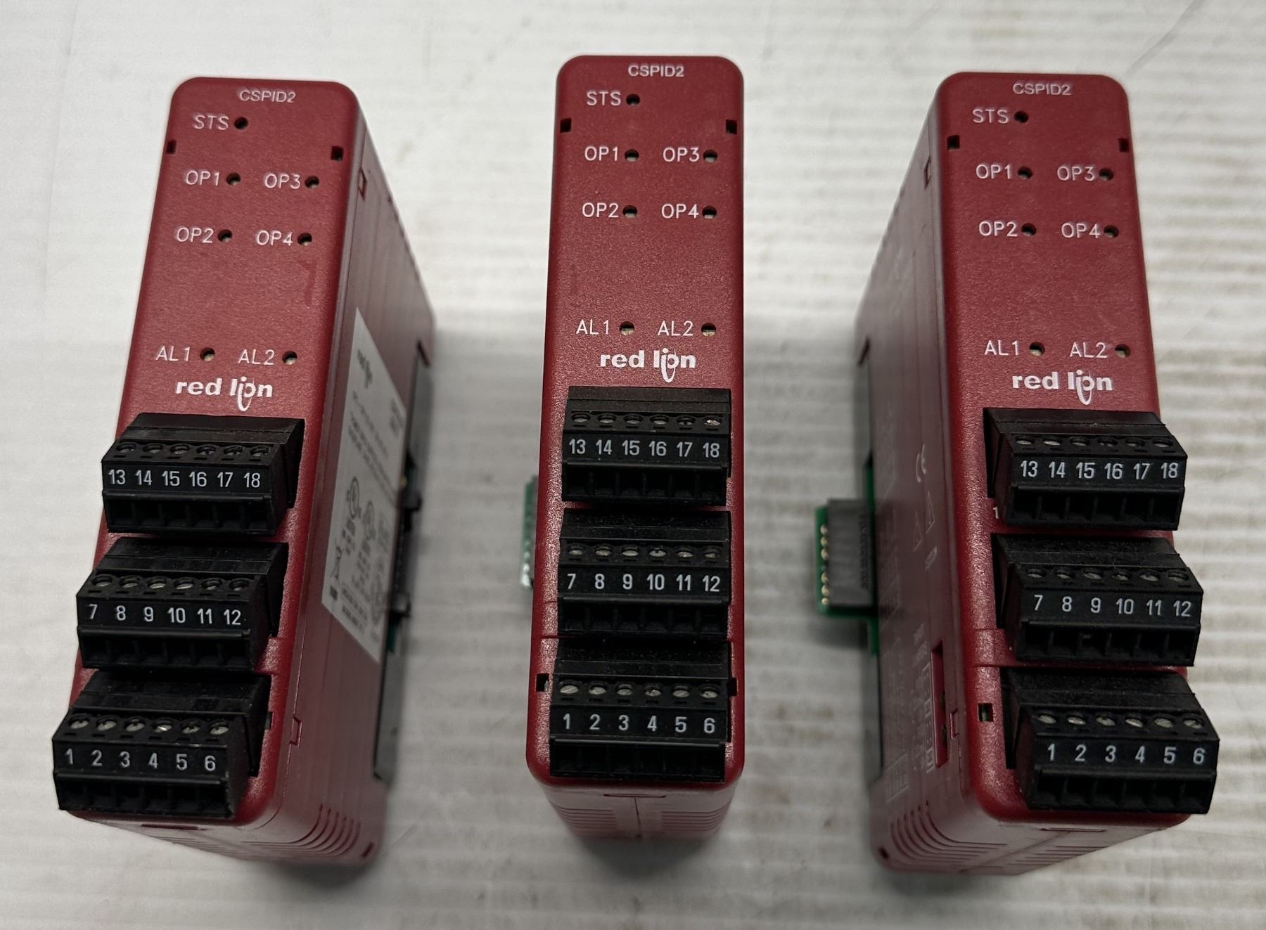 Loop Control Module Price (3) Red Lion #CSPID2S0 Dual Loop PID Temp Control Modules