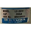 Image 8 : Kyowa #LC-20TV Load Cell