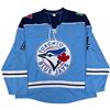 Image 3 : GEORGE SPRINGER SIGNED TORONTO BLUE JAYS HOCKEY JERSEY FROZEN POND COA