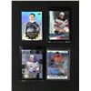 Image 1 : LOT OF 4 HOCKEY CARDS INCLUDING ROOKIE ADAM FANTILLI & LUKE HUGHES