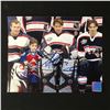 Image 1 : PATRICK ROY AND JOE SAKIC DUAL SIGNED 8X10 PHOTO GCG COA