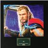 Image 1 : CHRIS HEMSWORTH SIGNED "THOR" 8X10 PHOTO (KB AUTHENTICS COA)