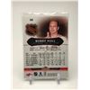 Image 2 : 1991 BOBBY HULL SIGNED FLEER SHOWCASE ALL-STAR TEAM CARD NO. 38