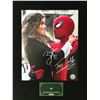 Image 1 : ZENDAYA & TOM HOLLAND SIGNED "SPIDER-MAN" 8X10 PHOTO (KB AUTHENTICS COA)