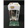 Image 2 : KEANU REEVES SIGNED "JOHN WICK" FUNKO POP! (KB AUTHENTICS COA)