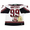 Image 1 : WAYNE GRETZY SIGNED DOUG BREWER JERSEY (WAYNE GRETZKY AUTHENTIC COA)