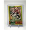 Image 1 : JERRY RICE SIGNED TOPPS "1000 YARD CLUB" CARD (COA PROS COA)