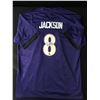 Image 1 : LAMAR JACKSON SIGNED BALTIMORE RAVENS JERSEY (WORLD AUTOS COA)