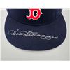 Image 2 : DOM DIMAGGIO SIGNED BOSTON RED SOX HAT (FLEER COA)