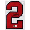 Image 2 : JOHN SMOLTZ SIGNED ATLANTA BRAVES JERSEY (BECKETT COA)