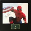 Image 1 : TOM HOLLAND SIGNED "SPIDER-MAN" 8X10 PHOTO (KB AUTHENTICS COA)