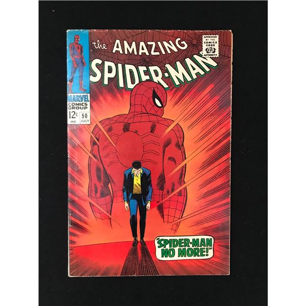 MARVEL COMICS NO.50 THE AMAZING SPIDERMAN