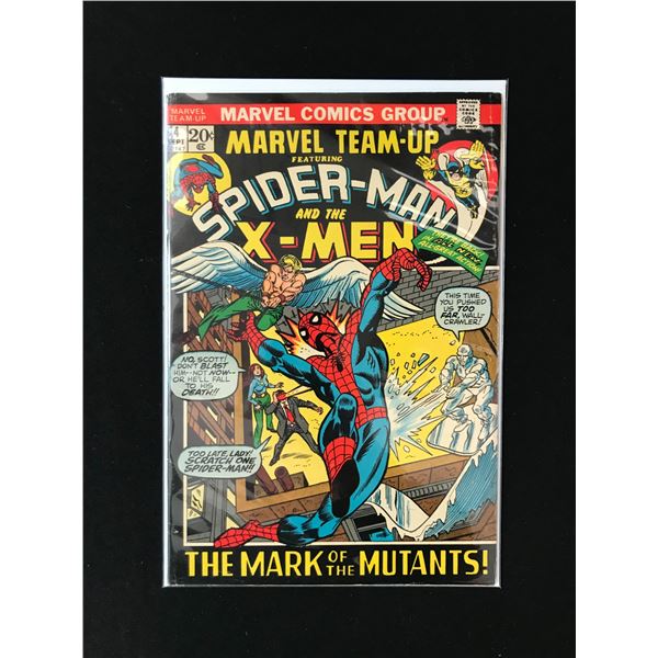 MARVEL COMICS NO.4 THE AMAZING SPIDERMAN AND THE X-MEN