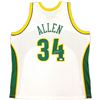 Image 1 : RAY ALLEN SIGNED SEATTLE SONICS JERSEY (BECKETT COA)