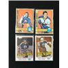 Image 1 : VINTAGE JACQUES PLANTE, TIM HORTON, PAUL COFFEY & ANDY MOOG HOCKEY CARDS