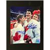 Image 1 : WAYNE GRETZKY & MARIO LEMIEUX SIGNED TEAM CANADA PHOTO (GCG COA)