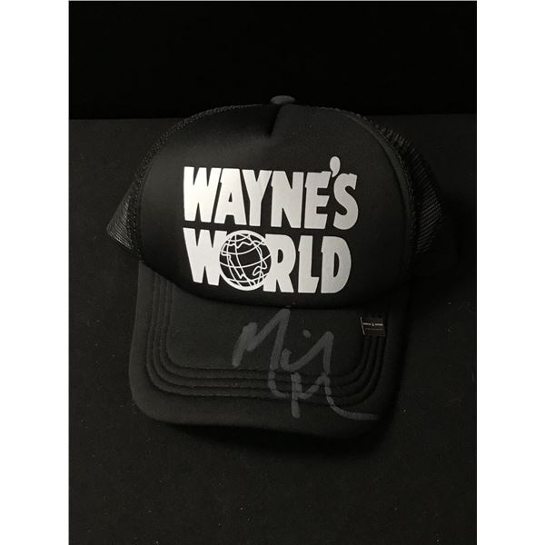 MIKE MYERS SIGNED "WAYNE'S WORLD" HAT