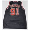 Image 1 : DENNIS RODMAN SIGNED "THE WORM" JERSEY (JSA COA)