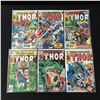 Image 1 : LOT OF 6 THE MIGHTY THOR COMICS (MARVEL COMICS)