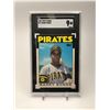 Image 1 : 1986 BARRY BONDS TOPPS TRADED CARD (SGC GRADED 9)