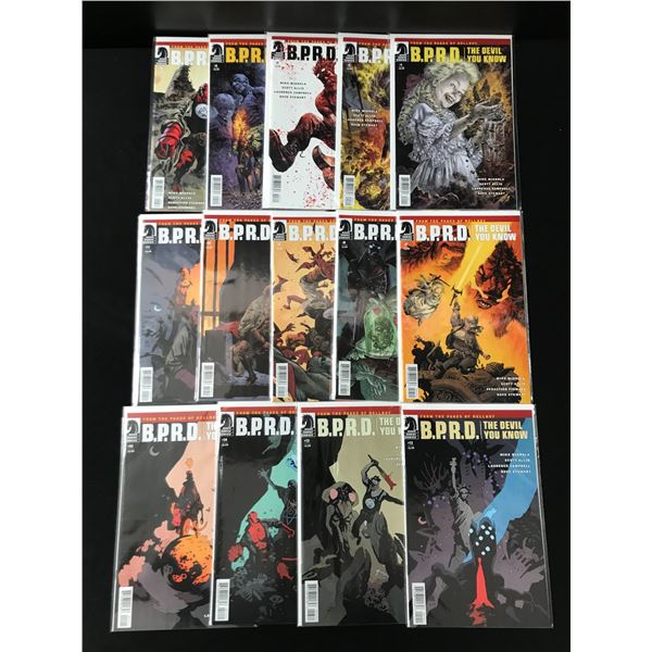 LOT OF 14 B.P.R.D COMICS (DARK HORSE COMICS)
