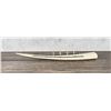Image 3 : Alaskan Eskimo Inuit Walrus Tusk Cribbage Board