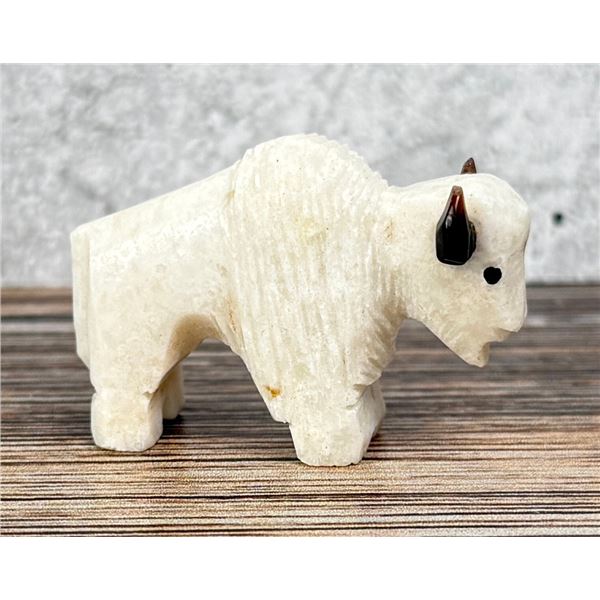 Kevin Quam Zuni White Medicine Buffalo Fetish