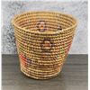 Image 1 : Toluca Mexico Polychrome Coiled Grass Basket