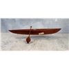 Image 2 : Columbian Native Carved Wood Canoe